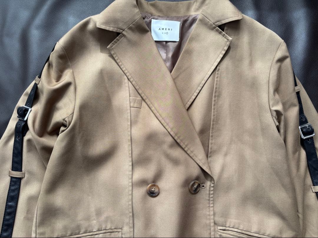 ジャケット・アウター Ameri Vintage BELT TIE DUAL JACKET sizeF
