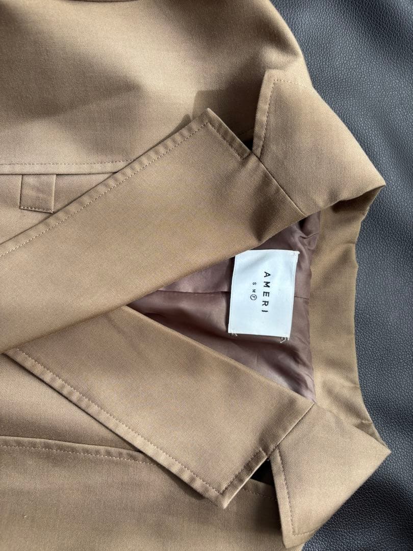 ジャケット・アウター Ameri Vintage BELT TIE DUAL JACKET sizeF