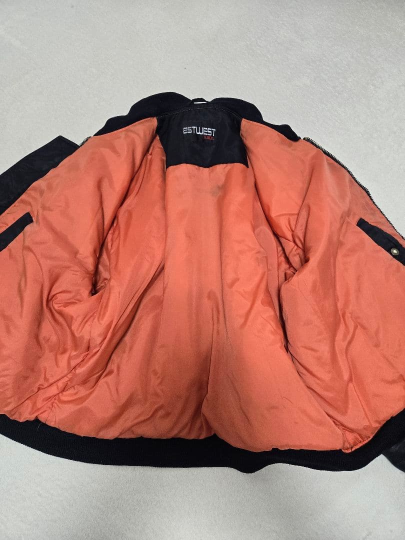 90s MA-1 VINTAGE MA1 カスタム lemontea