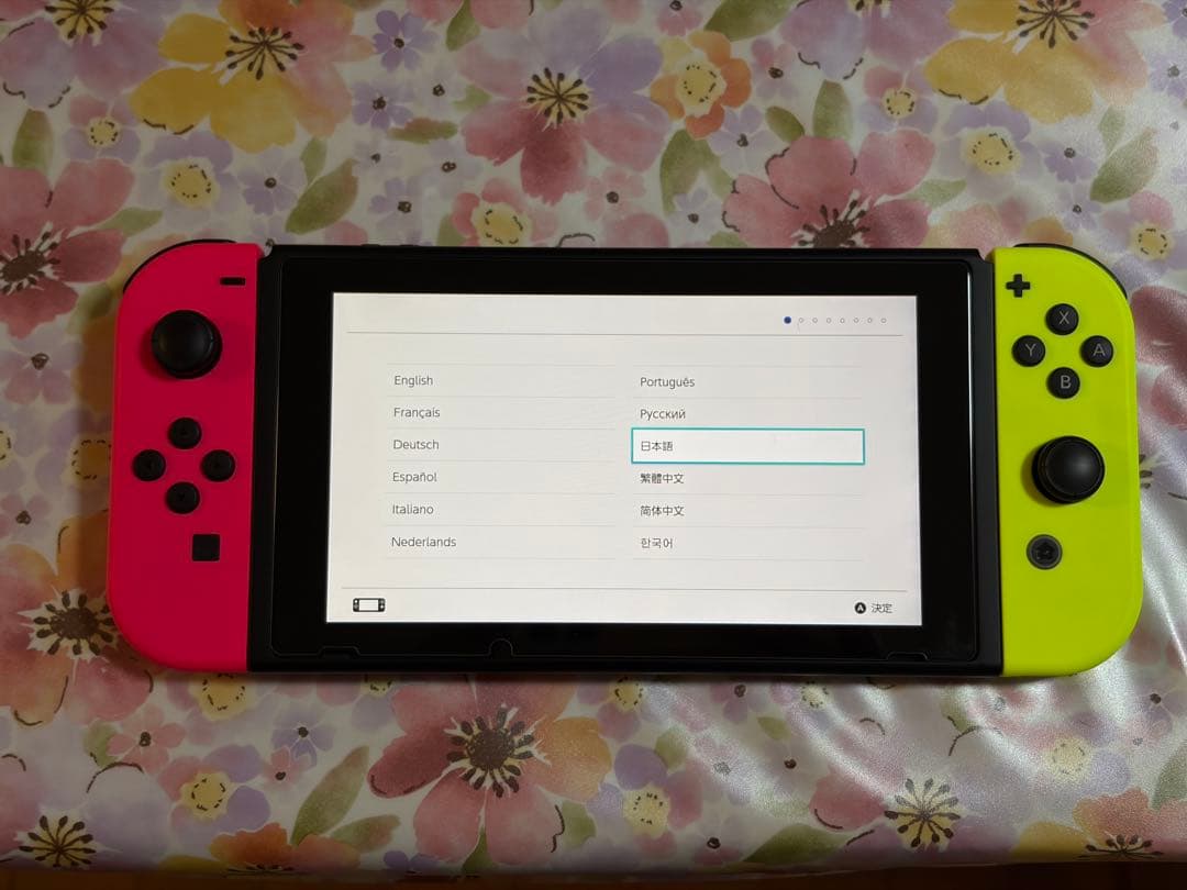 Nintendo Switch ネオンピンク/ネオンイエロー 本体