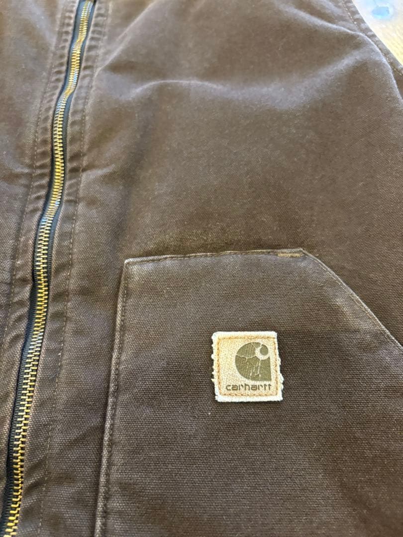 最終値下げ中！Carhartt（カーハート）ダックベスト USA製XL TALL