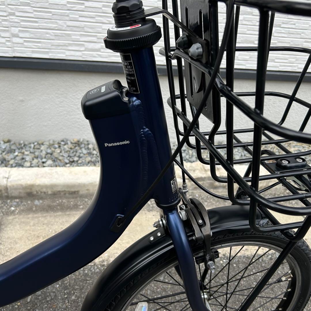 パナソニック 電動アシスト自転車 前カゴ・リヤキャリア付き BE-ELSW013