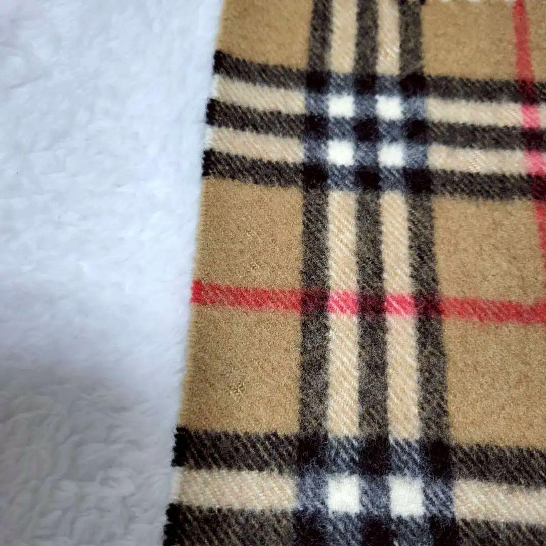 BURBERRY マフラー ノバチェック カシミヤ100%