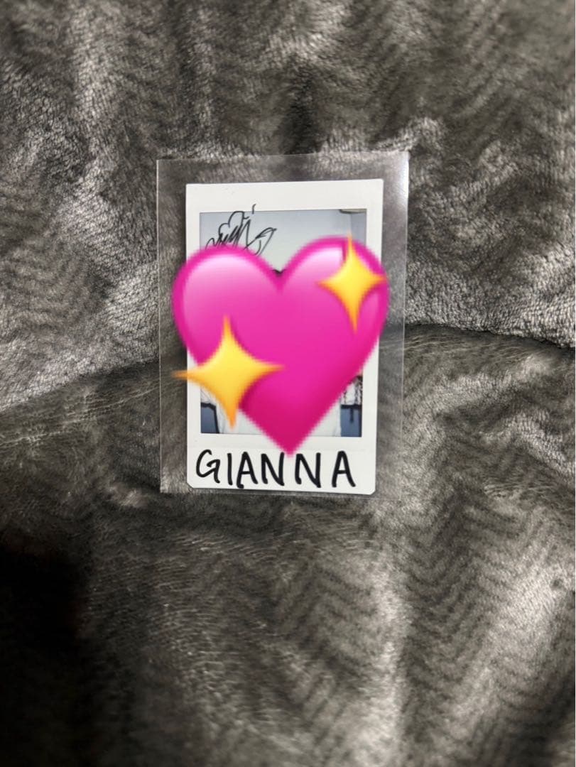 GIANNA 岩瀬洋志 サイン入りチェキ
