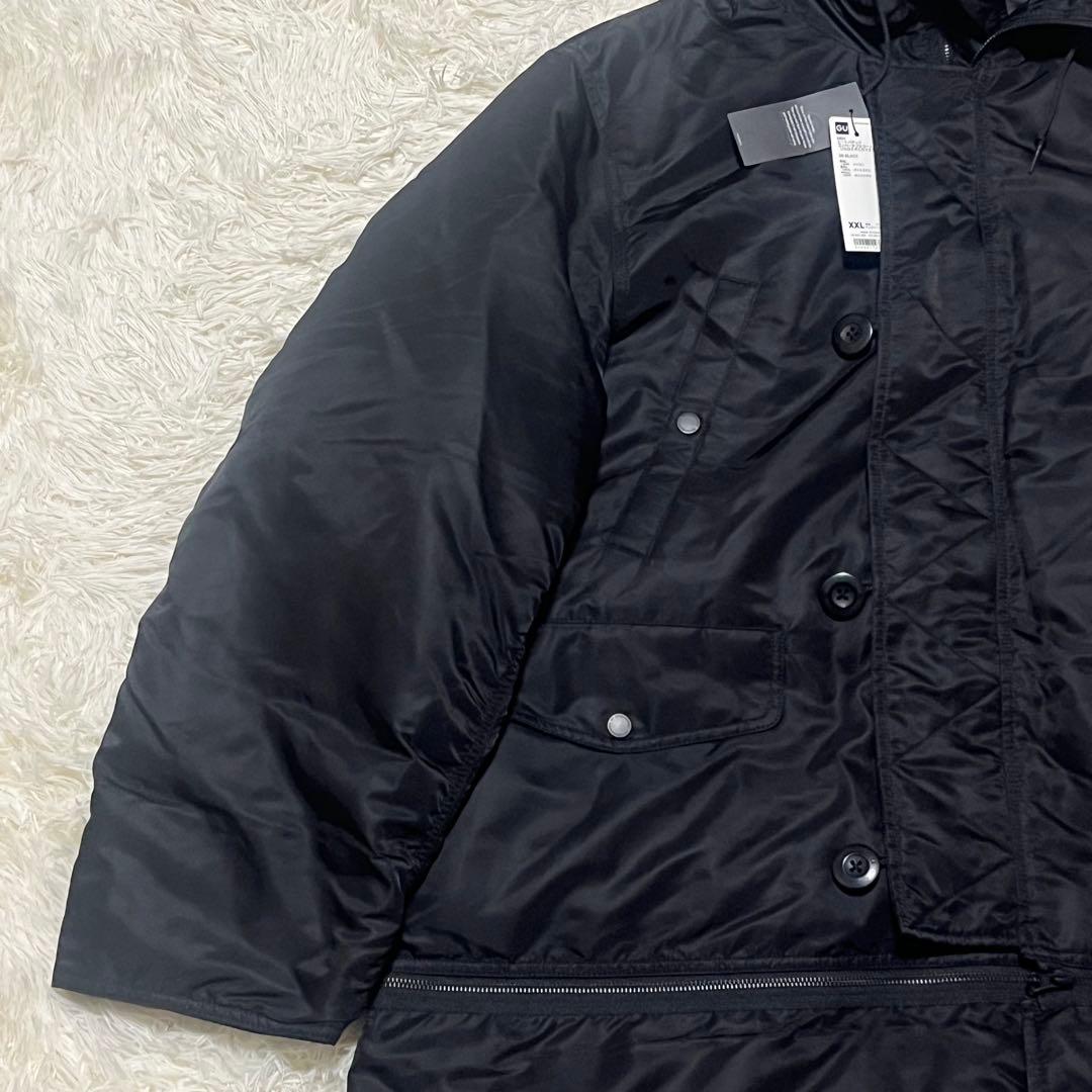 ✨新品✨ GU×UNDERCOV ヒートパデッドコンバーチブルコート XXL