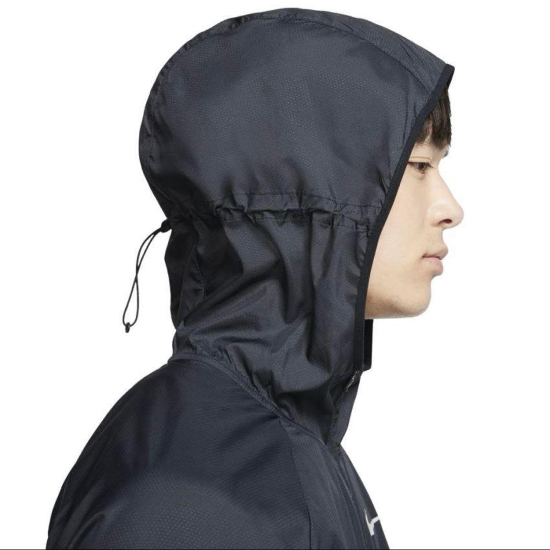 新品 ナイキ エッセンシャル ランニング ジャケット ブラック