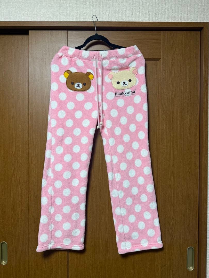 サンエックス　リラックマ　コリラックマ　もこもこあったか　パジャマ　ルームウェア