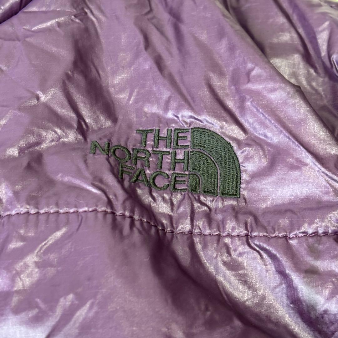 THE NORTH FACE 中綿ベスト パープル XL プリマロフト