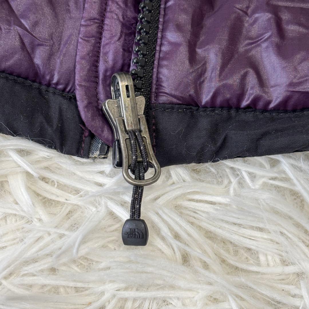 THE NORTH FACE 中綿ベスト パープル XL プリマロフト