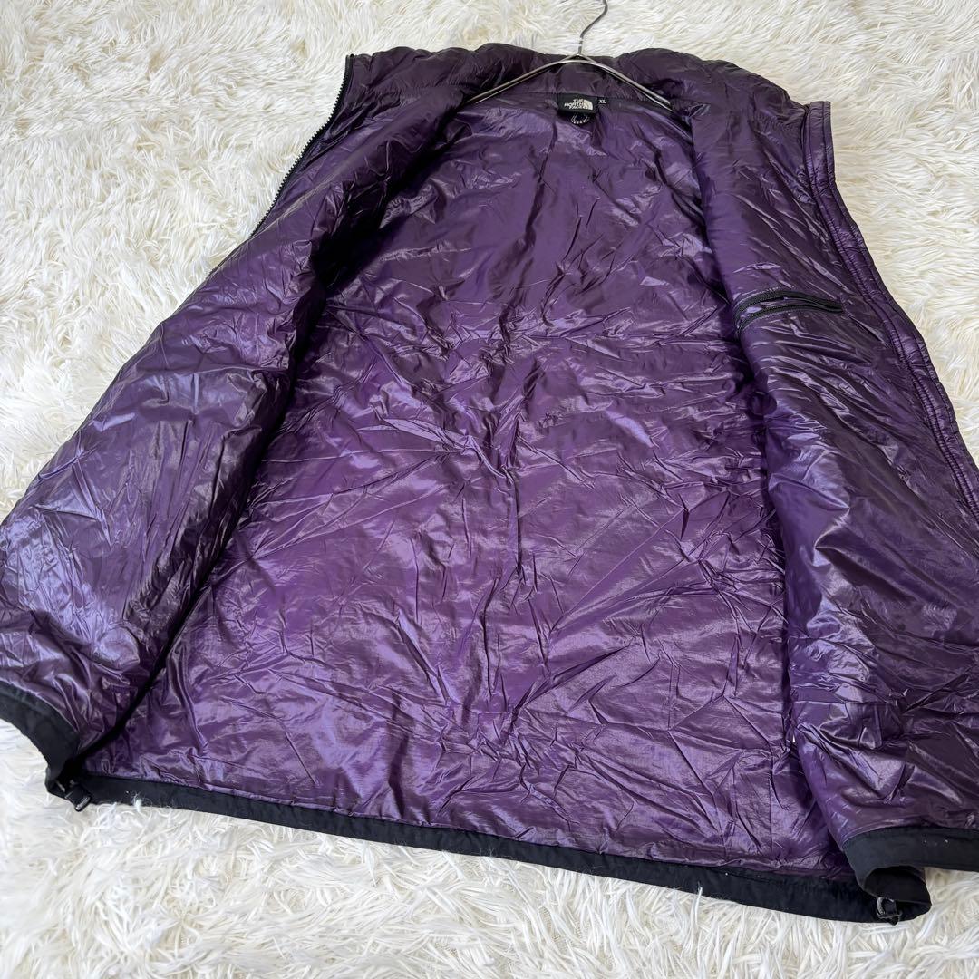 THE NORTH FACE 中綿ベスト パープル XL プリマロフト