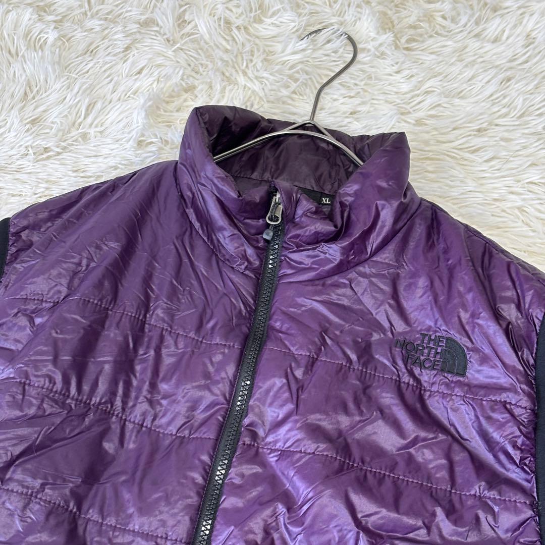 THE NORTH FACE 中綿ベスト パープル XL プリマロフト