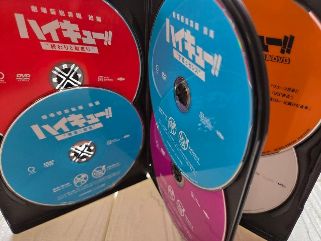ハイキュー!!　1期～４期+劇場版+オリジナル　全35巻セット　DVD レンタル