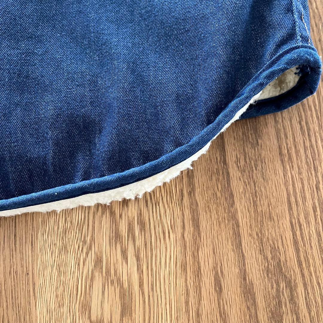 T/B Carhartt 裏ボア デニムベスト サイズL ヴィンテージ