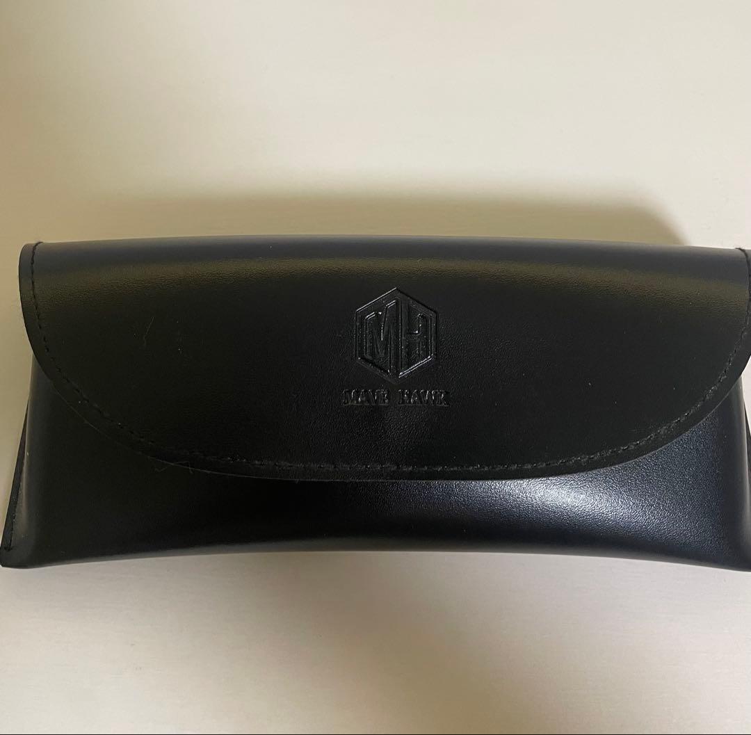 小物 MAVE HAWK BLACK FRAME SUNGLASSES