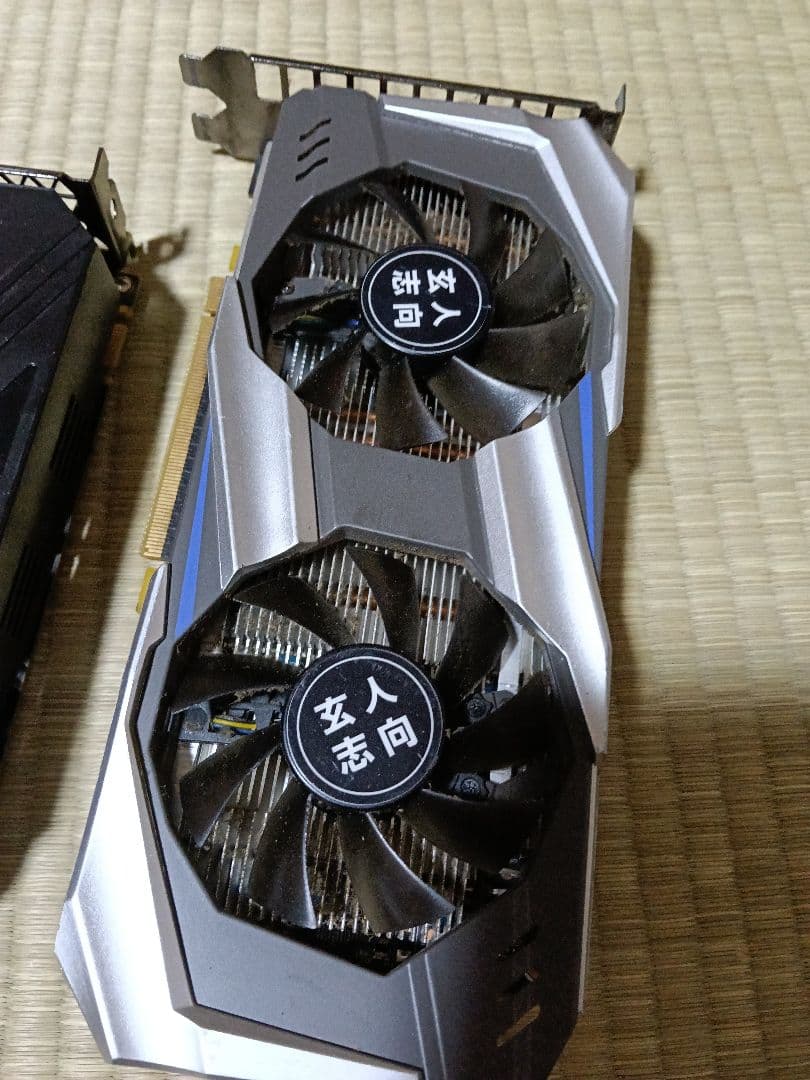 2個　玄人志向GTX1060-3GB　zotac GTX960 4GB