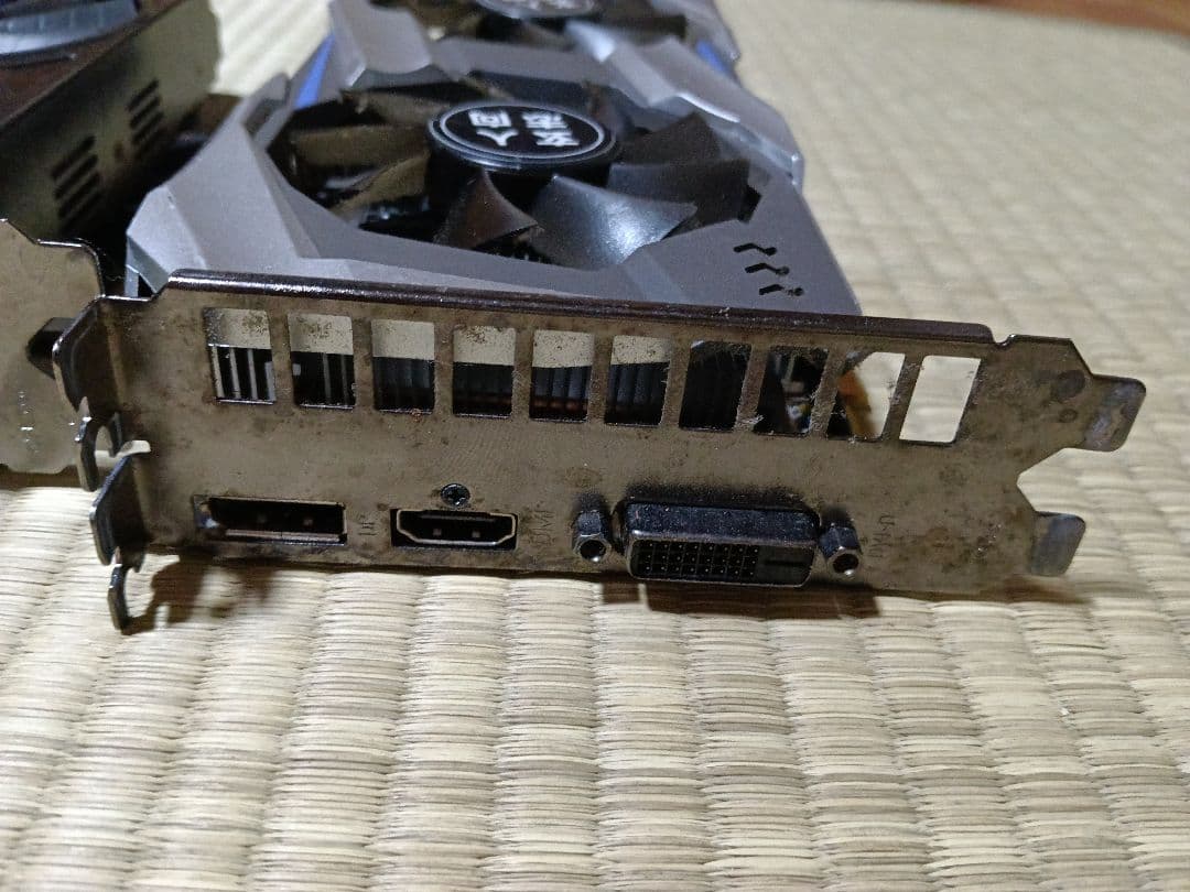 2個　玄人志向GTX1060-3GB　zotac GTX960 4GB