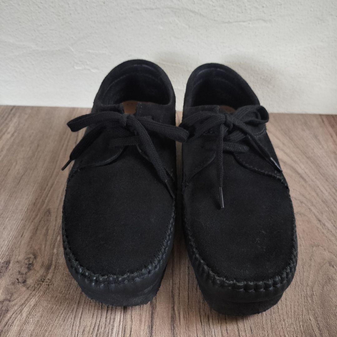 希少✨Supreme Clarks Wallabee 25.5cm 黒