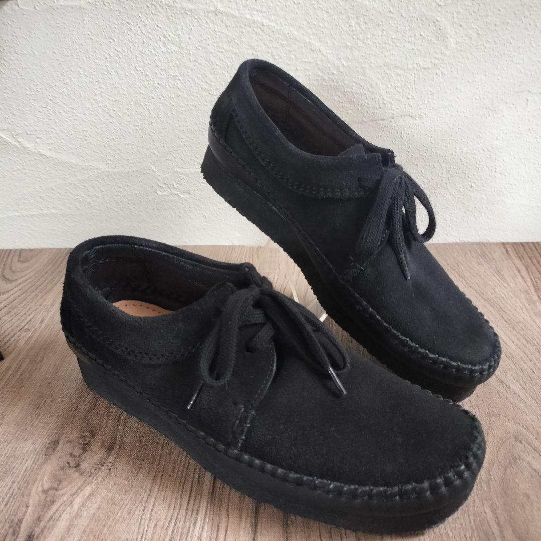 希少✨Supreme Clarks Wallabee 25.5cm 黒