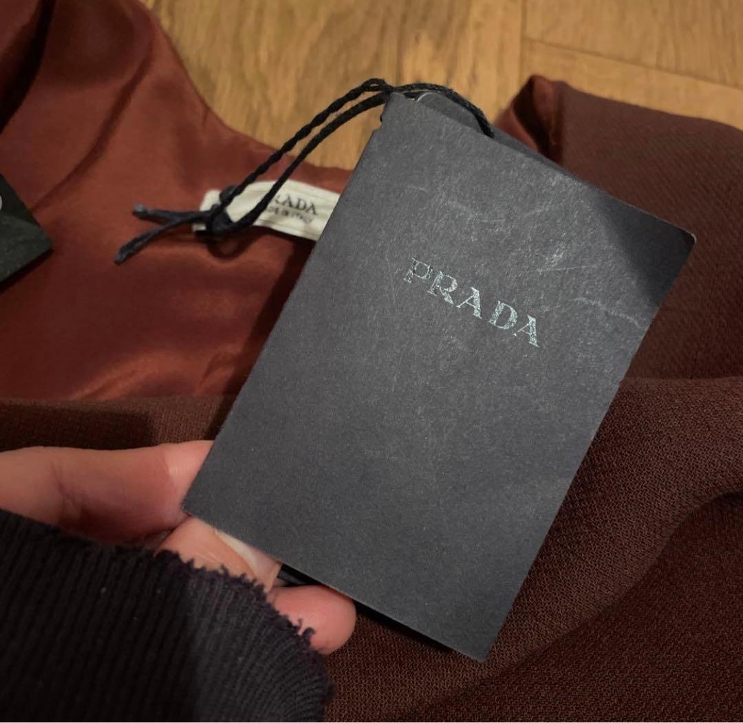 【PRADA】新品タグ付き　訳あり　ウール100% ワンピース