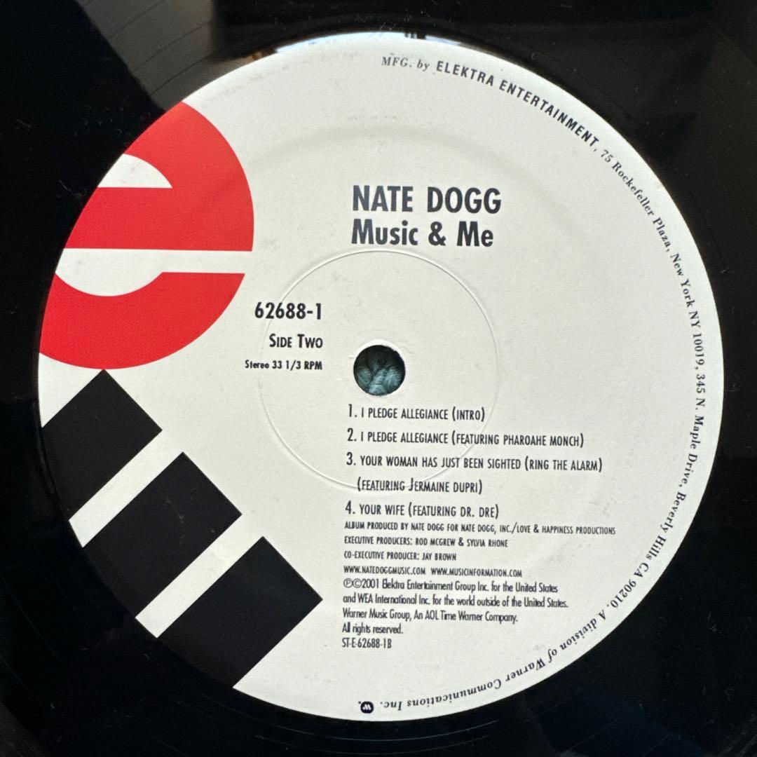 NATE DOGG『MUSIC & ME』LP アナログ レコード