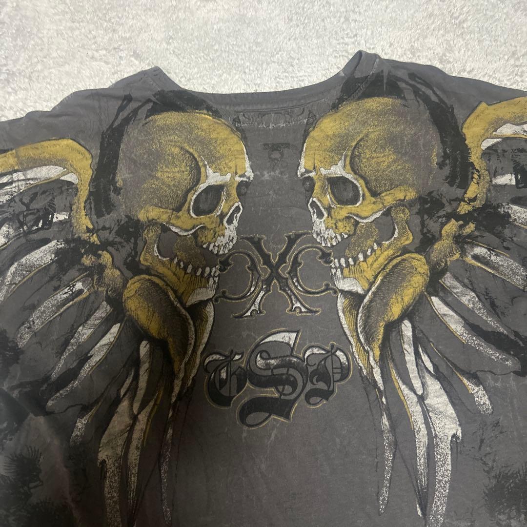 レア　Xtreme Couture sk8 Tシャツ　アメリカ製