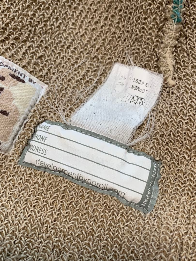 帽子 23SS NOROLL CONFECTION WASHI BEANIE
