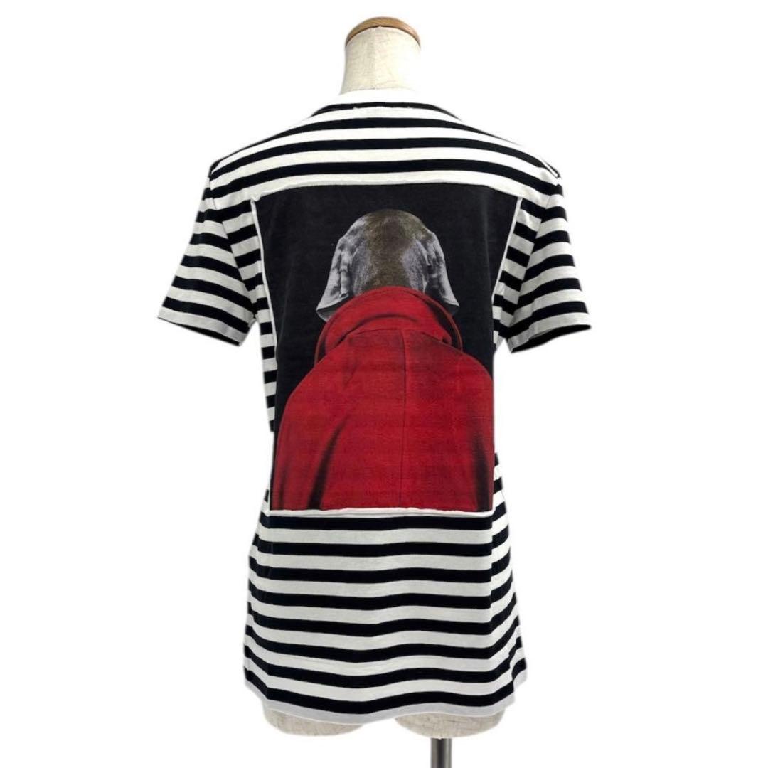 美品MaxMara　ROSSO　TシャツドッグXS　VANIGLIA黒白ボーダー