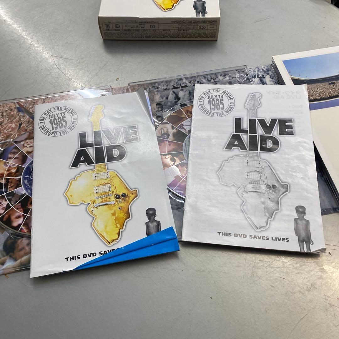ミュージック L IVE AID DVD