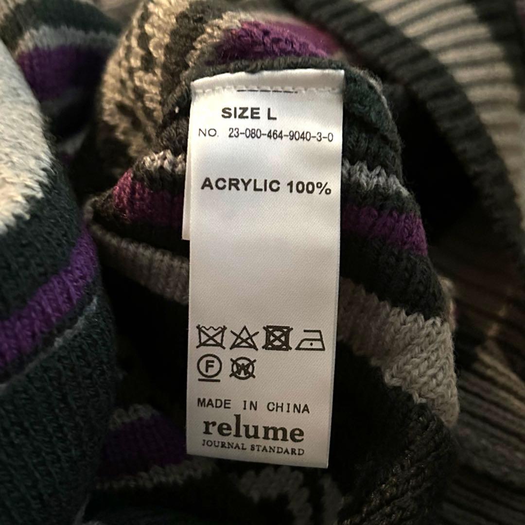【未使用品】 relume CALIFORNIA 3Dニットベスト