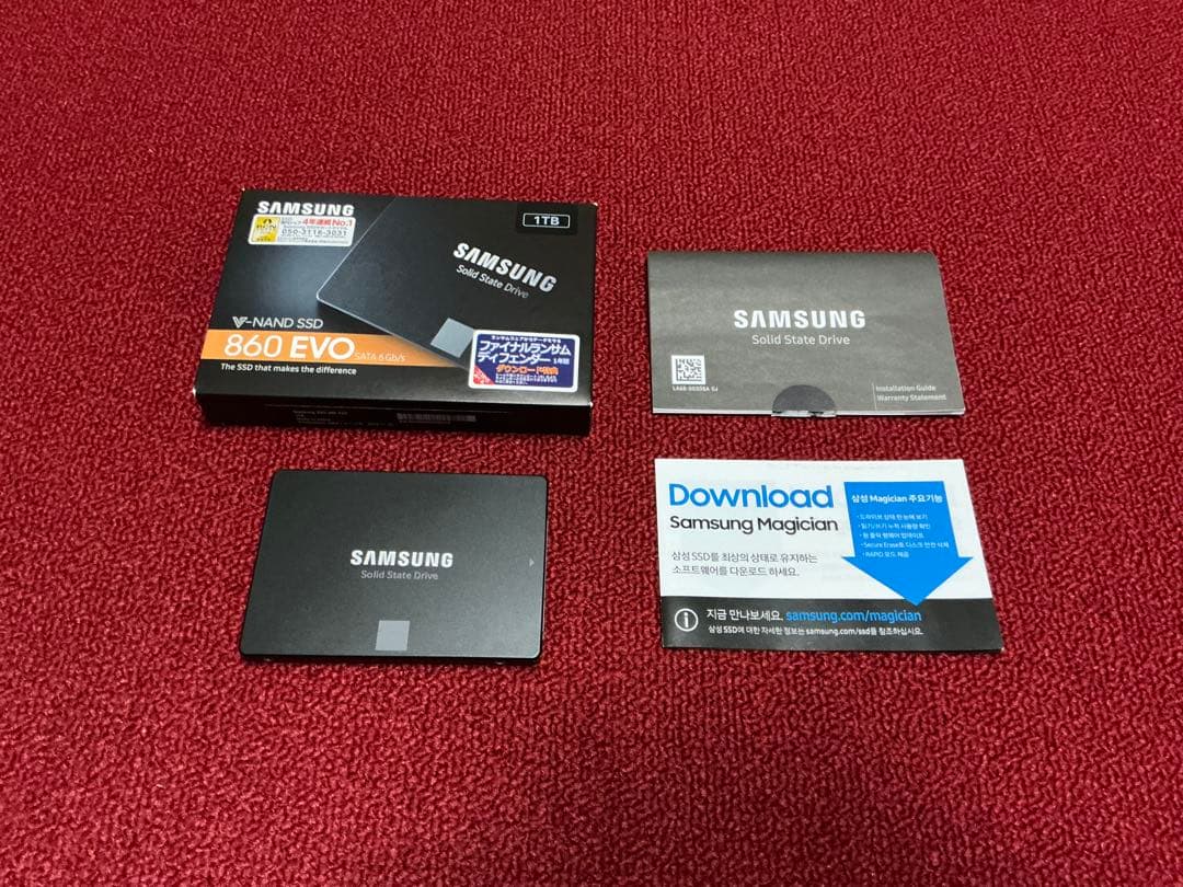 内蔵型SSD SAMSUNG SSD 860 EVO 1TB SATA6Gb/s