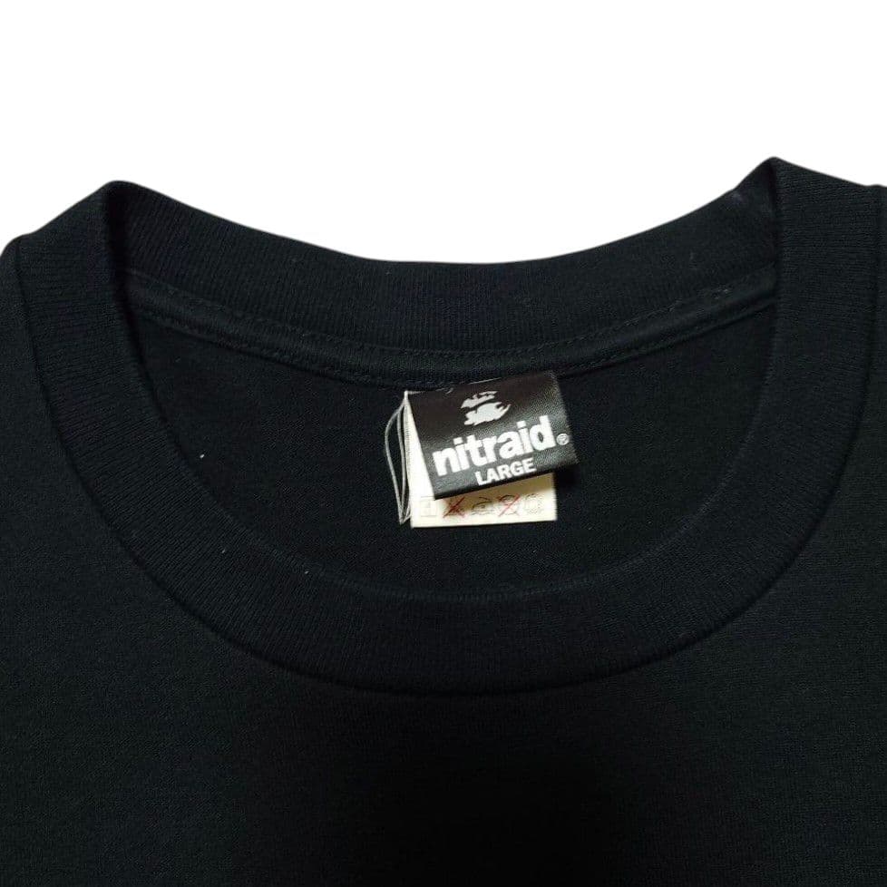 NITRAID オータムゴールド 未発売 スタッフ 限定 着用 黒 Tシャツ 幻