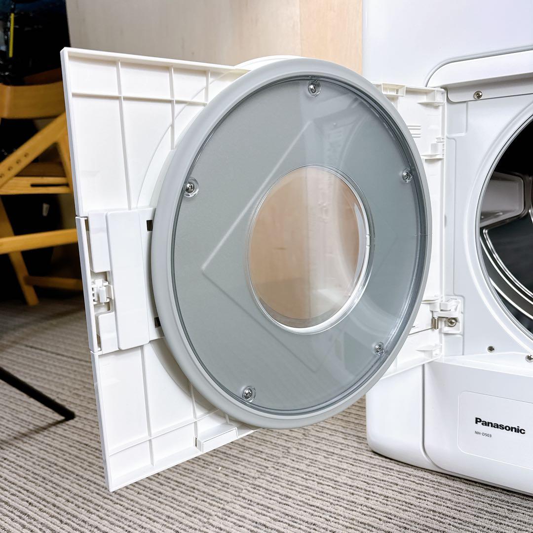 たのめる便 美品 25年 パナソニック NH-D503 衣類乾燥機 5.0kg