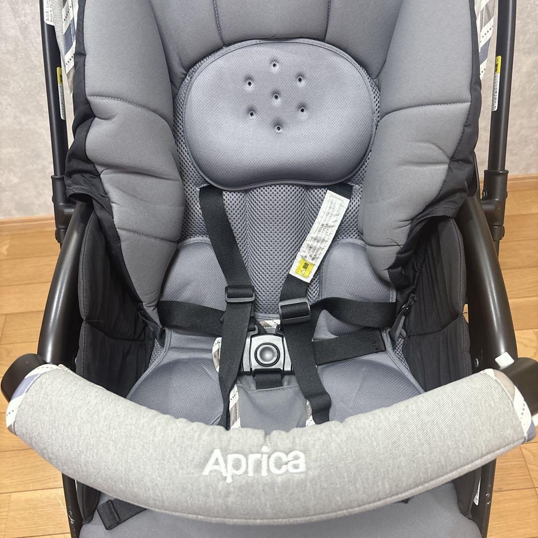 Aprica アップリカ ラクーナエアーコンパクト 限定モデル グレー 軽量