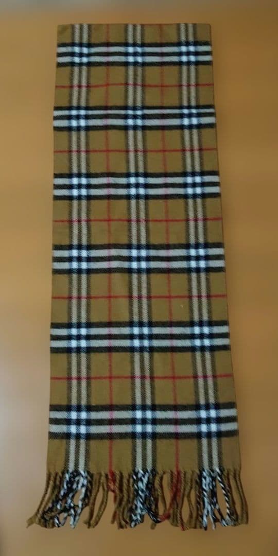 タ*︎様 【美品】✨✨Burberry ノバチェック柄マフラーララムウール100