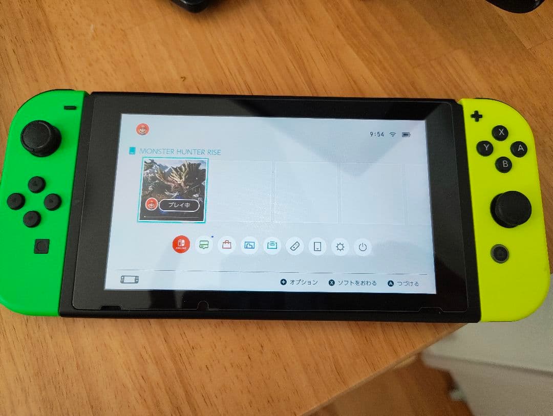 Nintendo Switch 本体 グリーン/イエロー Joy-Conプラコン