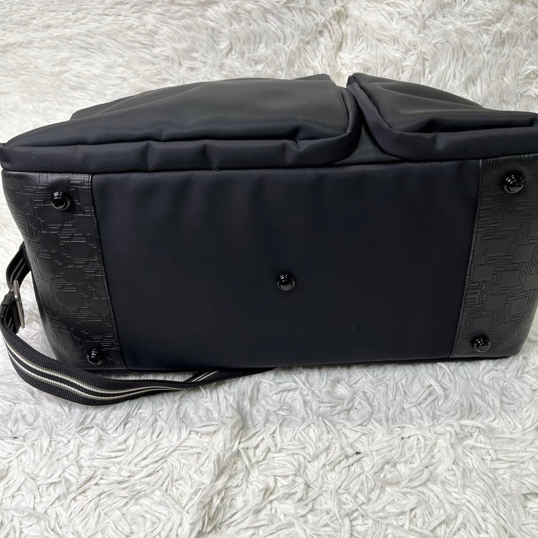 ほぼ未使用✨ダンヒル D8 2way ビジネスバッグ ボストン レザー 黒