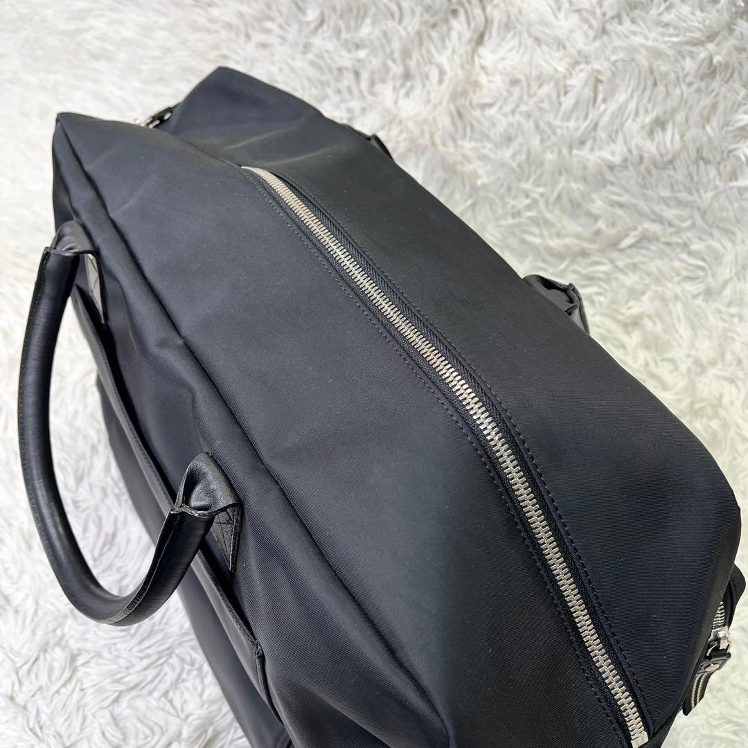 ほぼ未使用✨ダンヒル D8 2way ビジネスバッグ ボストン レザー 黒