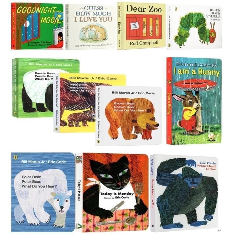 新品 Eric Carle エリックカール 英語絵本 11冊セット