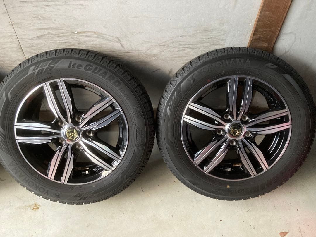 美品バリ山！ヨコハマ　アイスガードIG60 185/65R15 現行フリード
