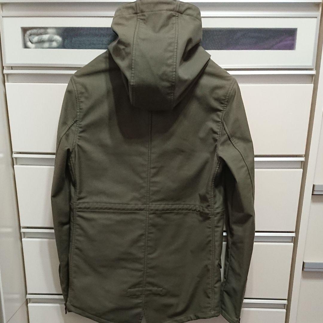wjkアシメトリーショートモッズコート