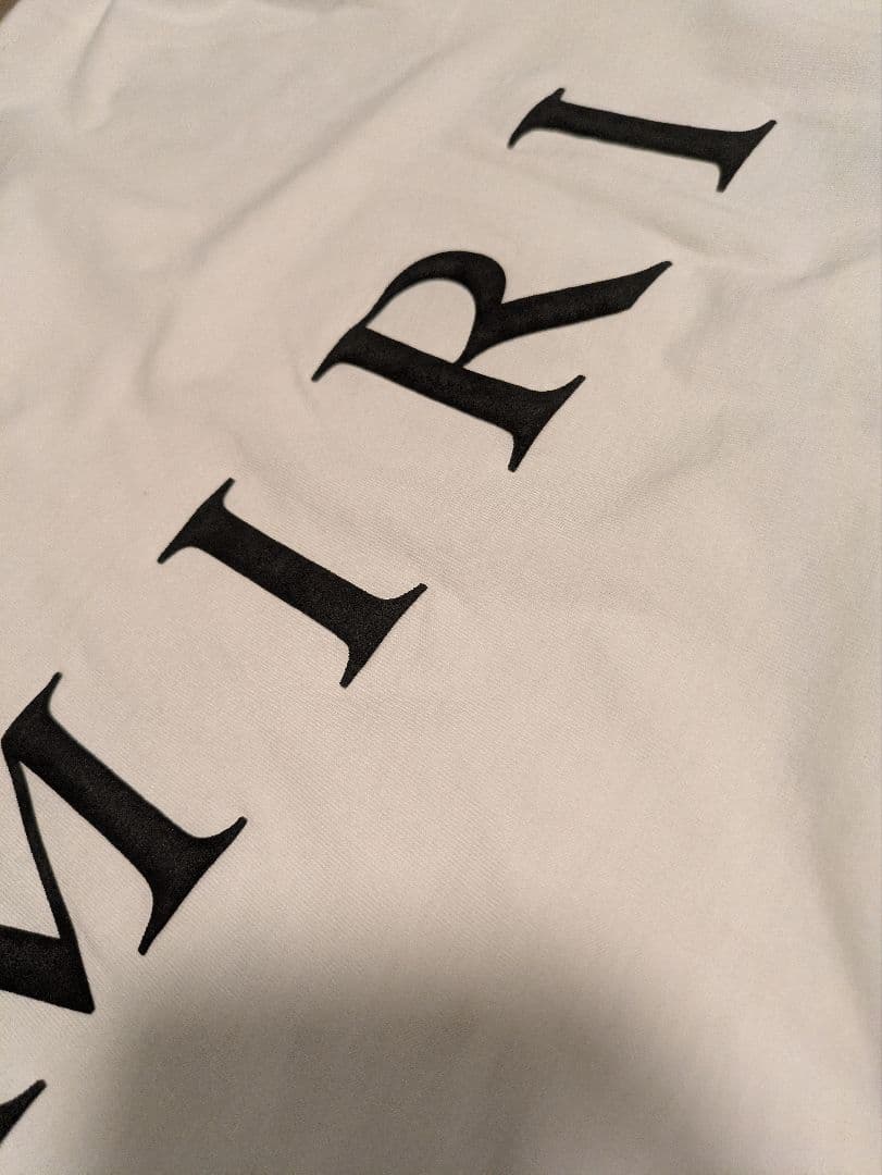 AMIRI/アミリ ロゴ　半袖Tシャツ　L