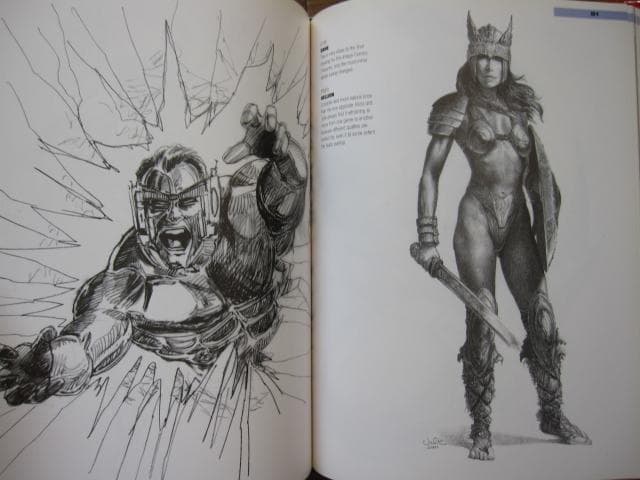 Sketchbook　Boris Vallejo　Julie Bell　HC版