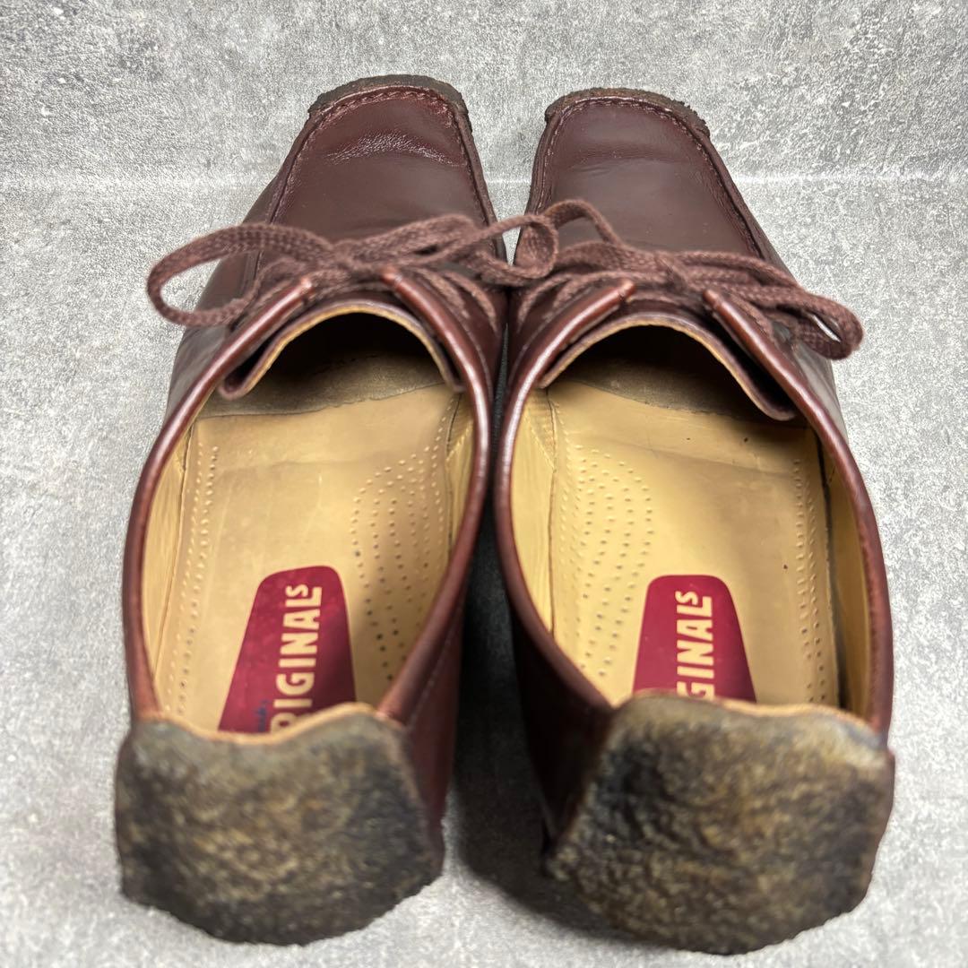 【定番】clarks クラークス ナタリー レザー レースアップ 27.0cm