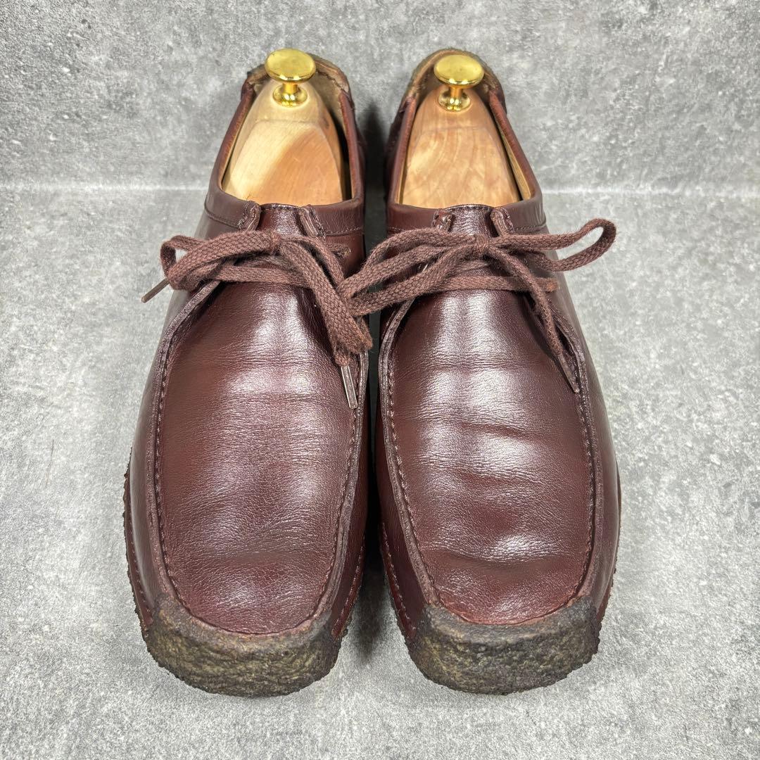 【定番】clarks クラークス ナタリー レザー レースアップ 27.0cm