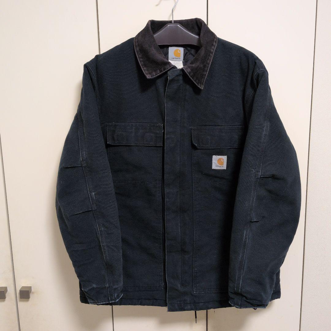 う*ぎ様 2004年 Carhartt トラディショナルジャケット 墨黒　42/