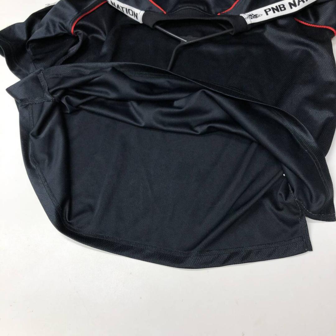 PNB NATION 半袖速乾Tシャツ ブラック 00s 90s
