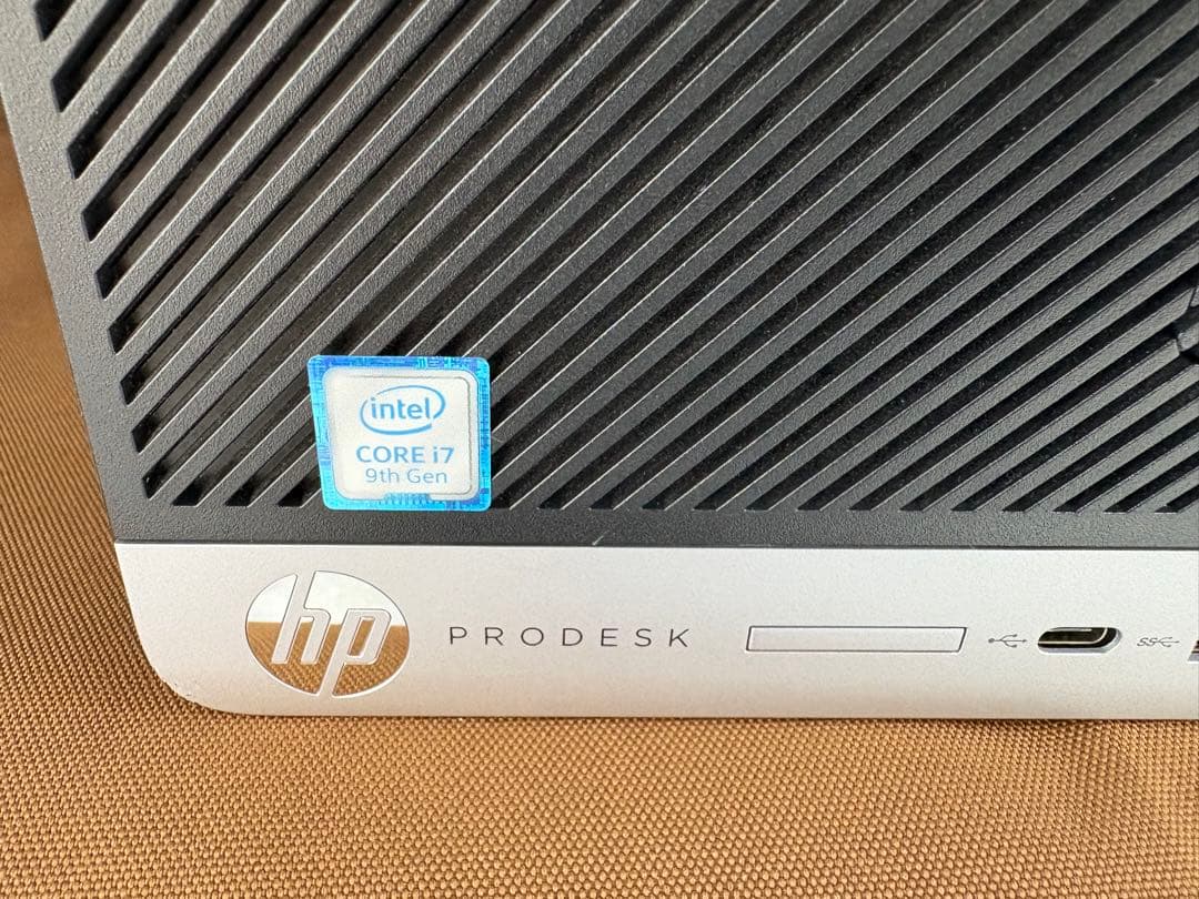 HP Prodesk 600 G5 第9世代i7メモリ16GB SSD＋HDD