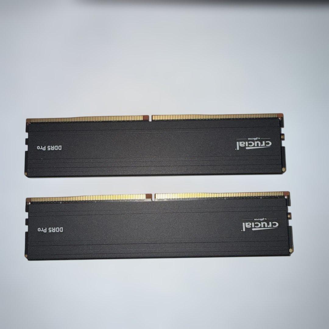 Crucial DDR5 Pro 64GB (2x32GB) メモリーキット