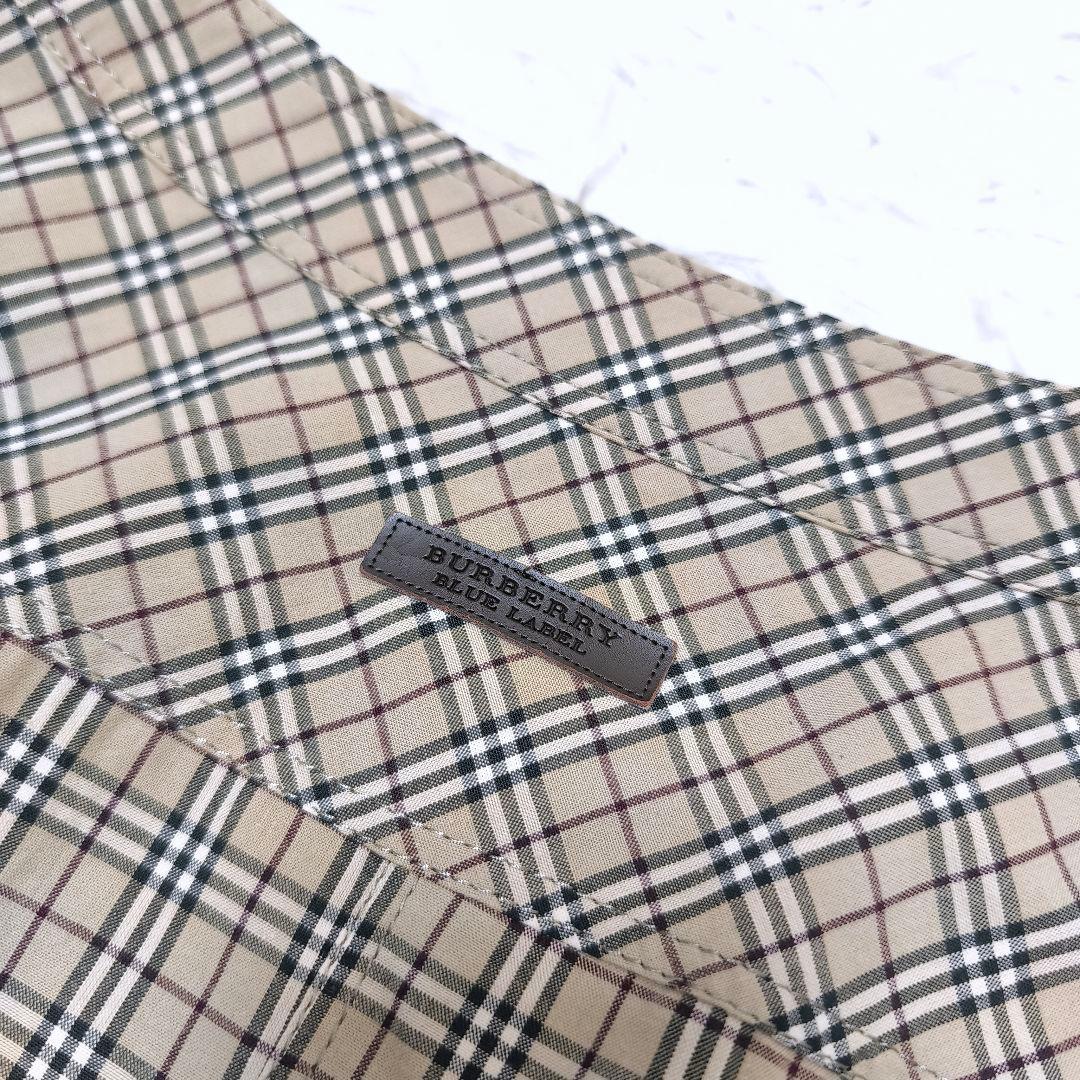 BURBERRY バーバリーノバチェックホースロゴ 2wayベルテッドワンピース