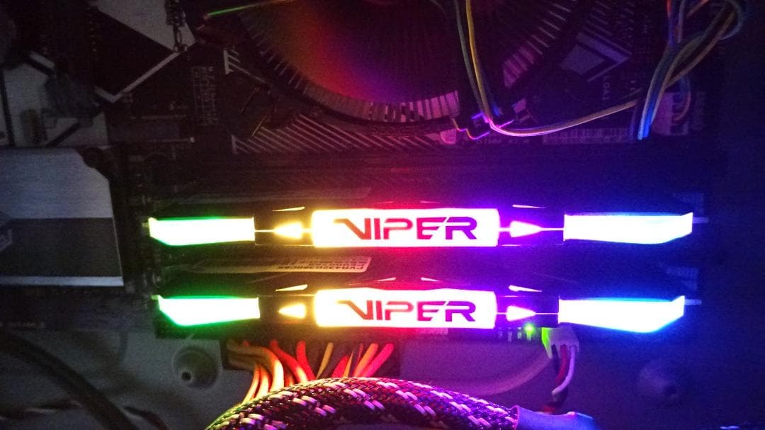 PATRIOT DDR4-3600 RGB 16GB×2枚（32GB）